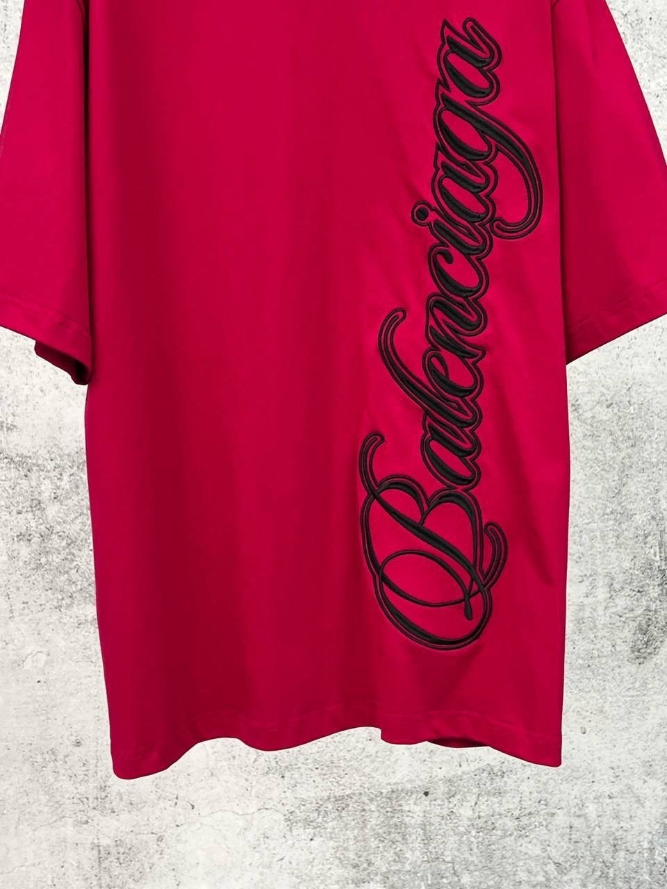 balenciaga футболка,мужской футболки,balenciaga t shirt,красный balenciaga