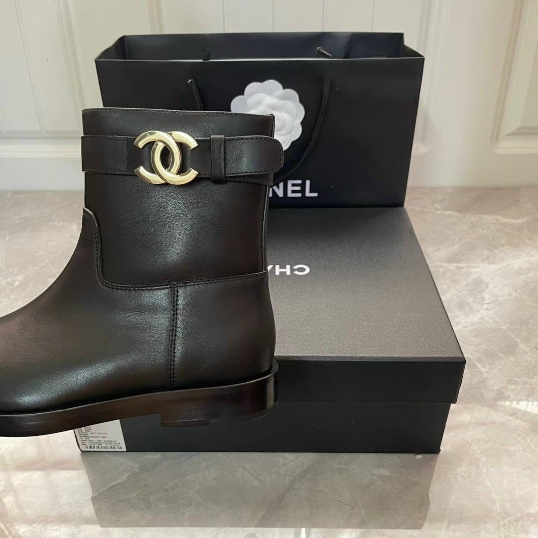 ботинки женские chanel,полусапоги,сапоги шанель,сапоги женские,сапоги chanel
