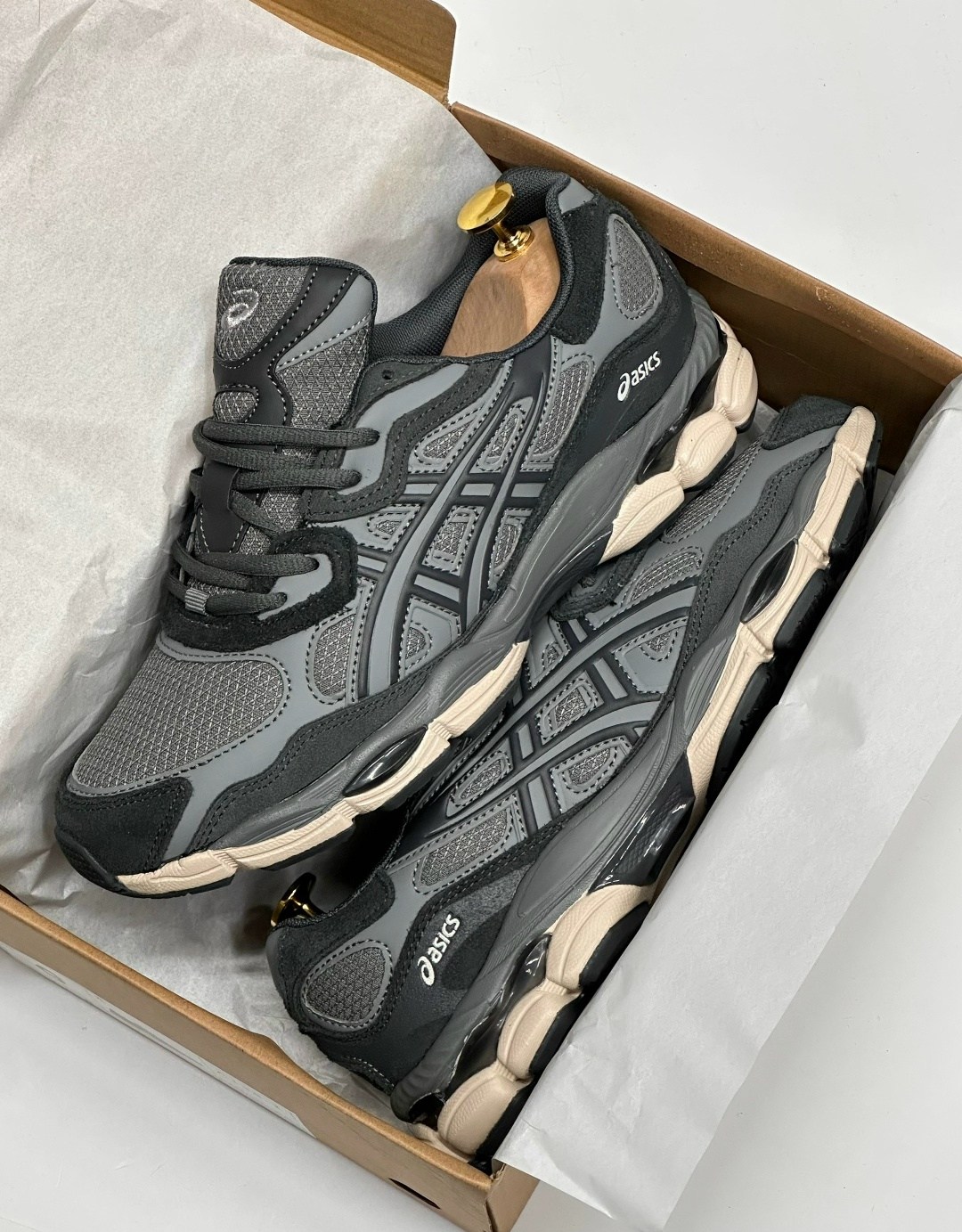 мужские кроссовки asics,кроссовки asics gel-nyc,кроссовки asics,кроссовки asics gel,спортивные кроссовки asics gel nyc asics цвет серый черный