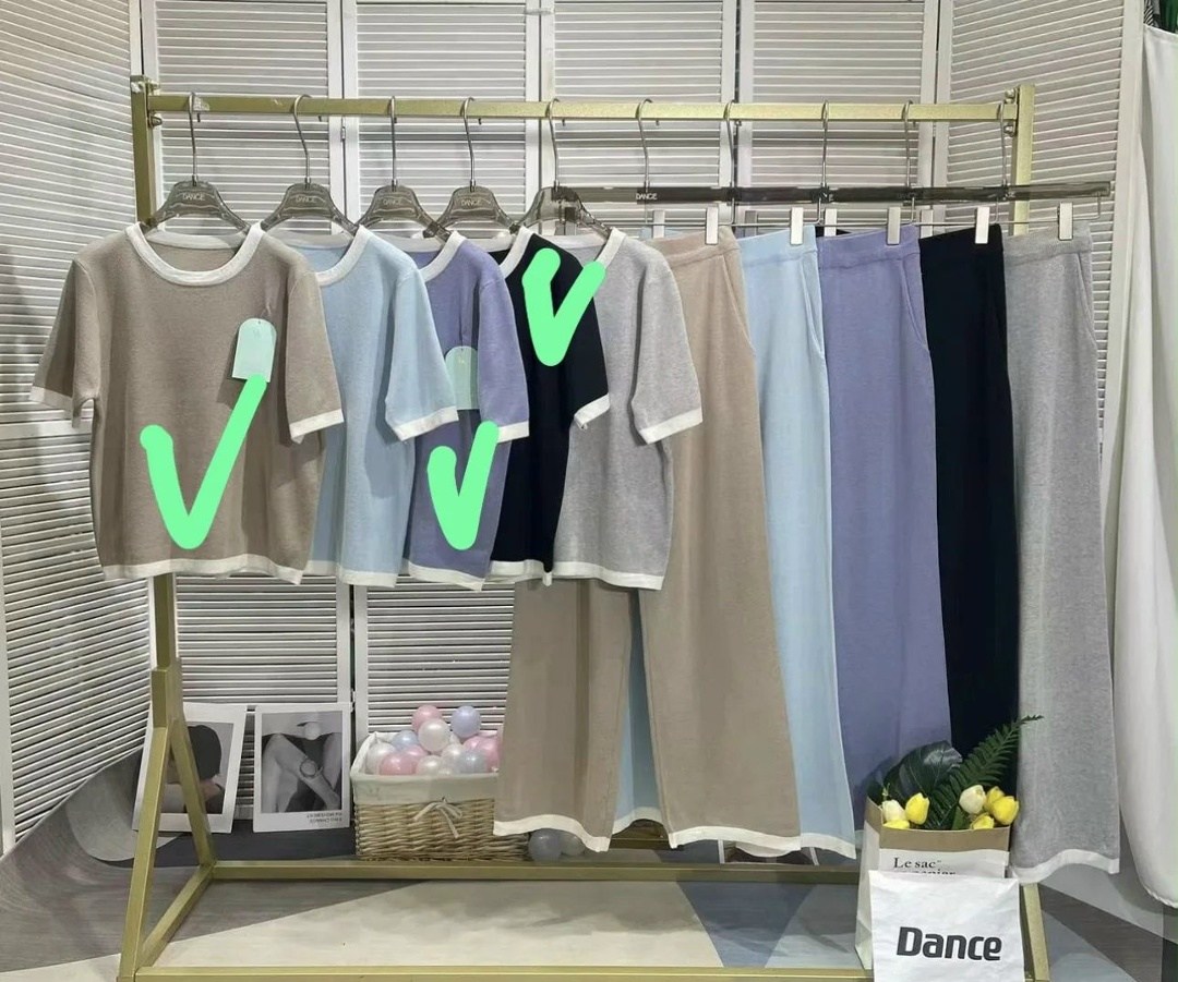 вязаный костюм с брюками теплый оверсайз gh fashion,костюм бежевый,трикотажные костюмы,вязаный костюм с брюками теплый оверсайз gh fashion 281299833,женские костюмы