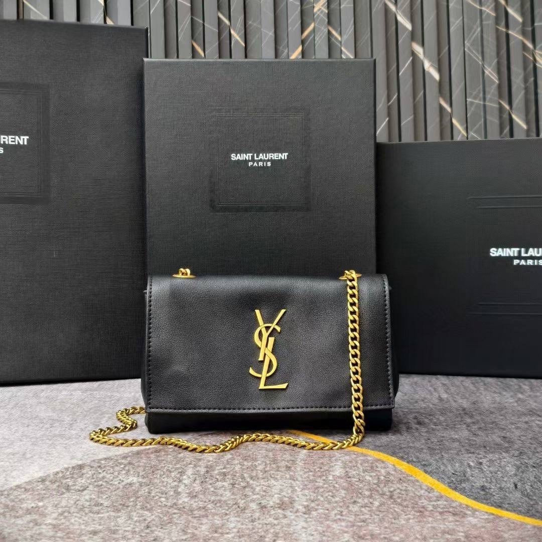 сумка yves saint laurent,saint laurent сумка на плечо,сумка женская ysl,сумка saint laurent medium kate chain неро,saint laurent