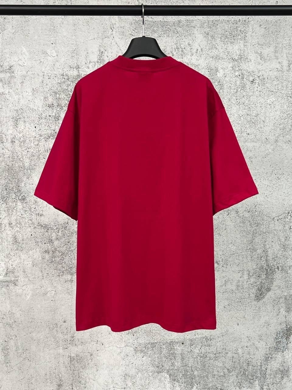 balenciaga футболка,мужской футболки,balenciaga t shirt,красный balenciaga