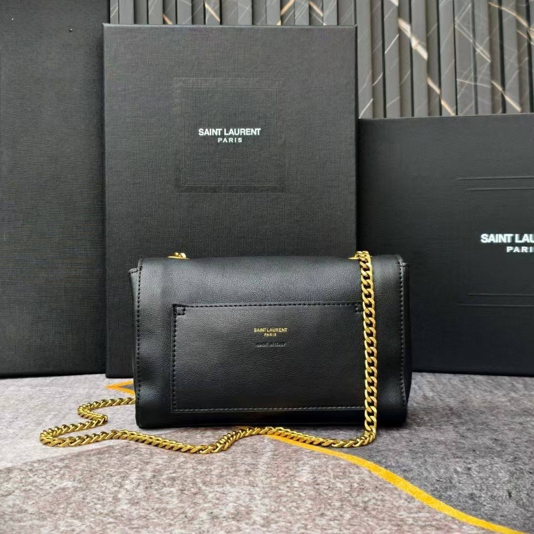 сумка yves saint laurent,saint laurent сумка на плечо,сумка женская ysl,сумка saint laurent medium kate chain неро,saint laurent