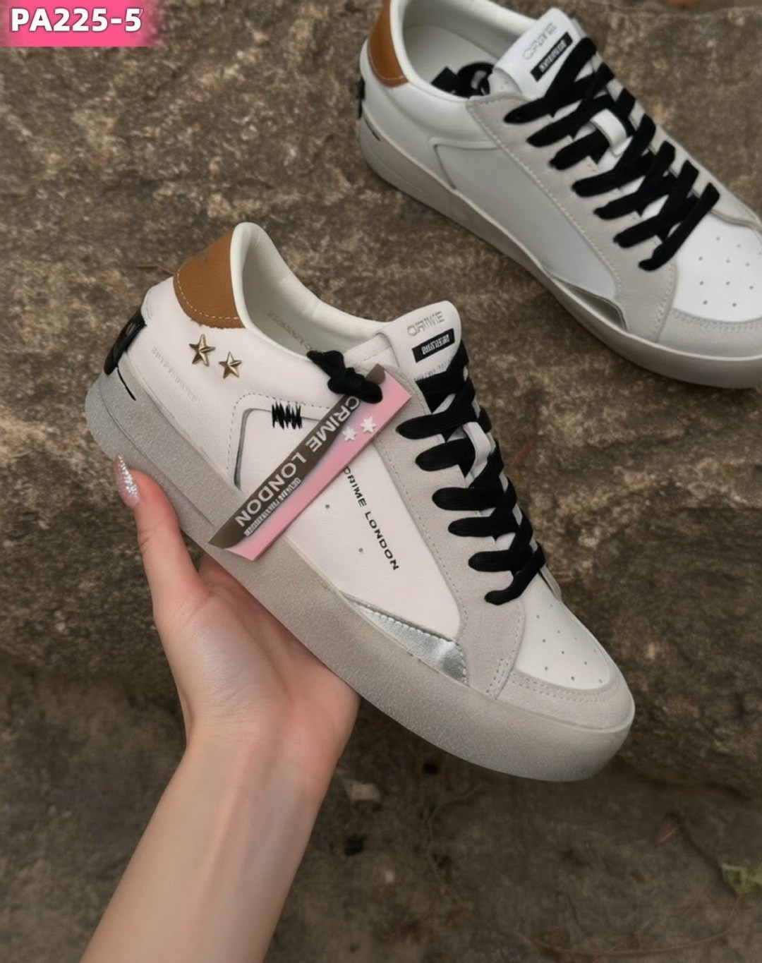 sk8 deluxe женские низкие кожаные кроссовки шлемофонного типа crime london белый,кроссовки crime london,,кеды женские crime london sk8 deluxe,кожаные кеды crime london