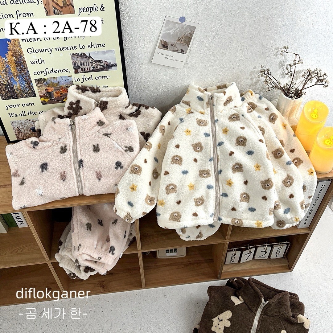 теплый флисовый,комплект одежды moocie,плюшевая кофта,флисовая пижама,куртка для малыша