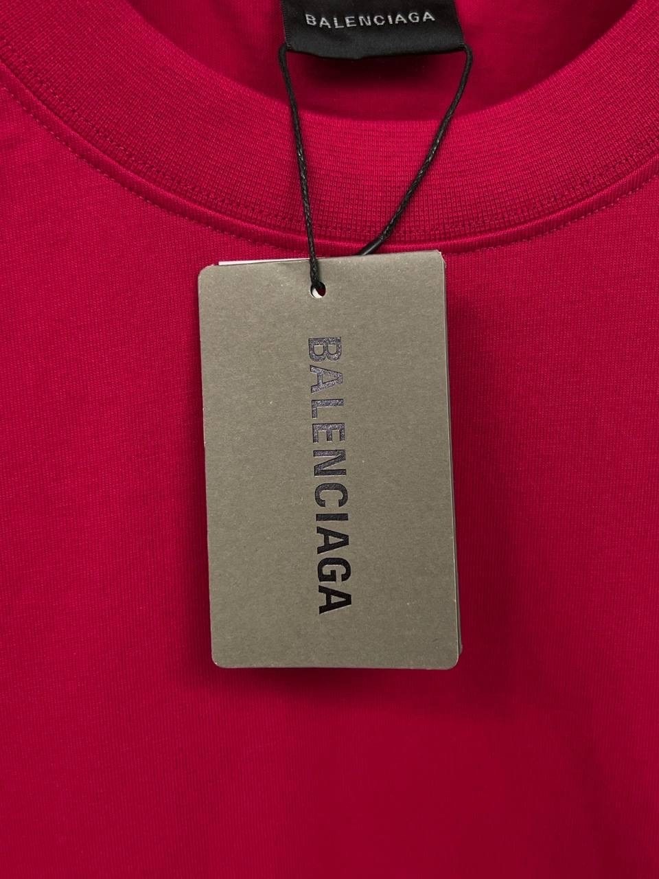balenciaga футболка,мужской футболки,balenciaga t shirt,красный balenciaga