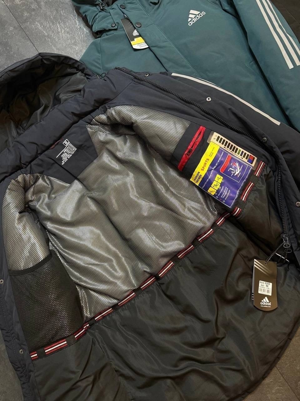 мужская зимняя куртка adidas,куртка зимняя мужская adidas арт. 12241453,куртка зима от фирмы adidas,зимняя куртка парка adidas,куртка adidas зимняя удлиненная