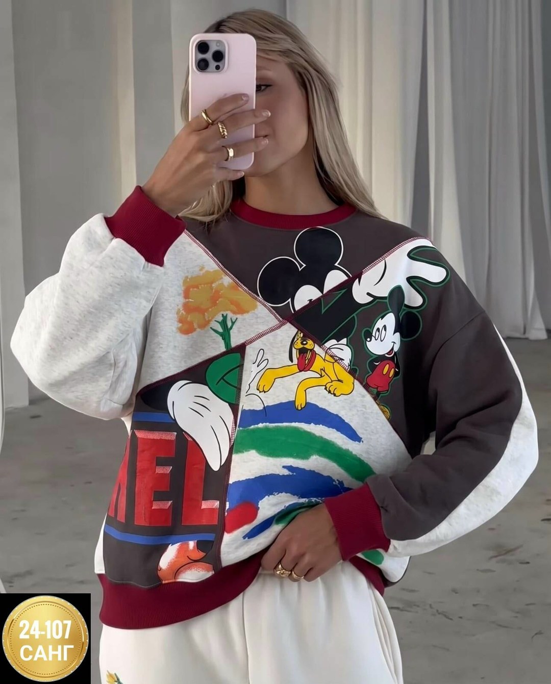 свитшот на флисе,женская толстовка,худи женское хлопок korea likisha fashion,костюм с принтом,cвитшот оверсайз