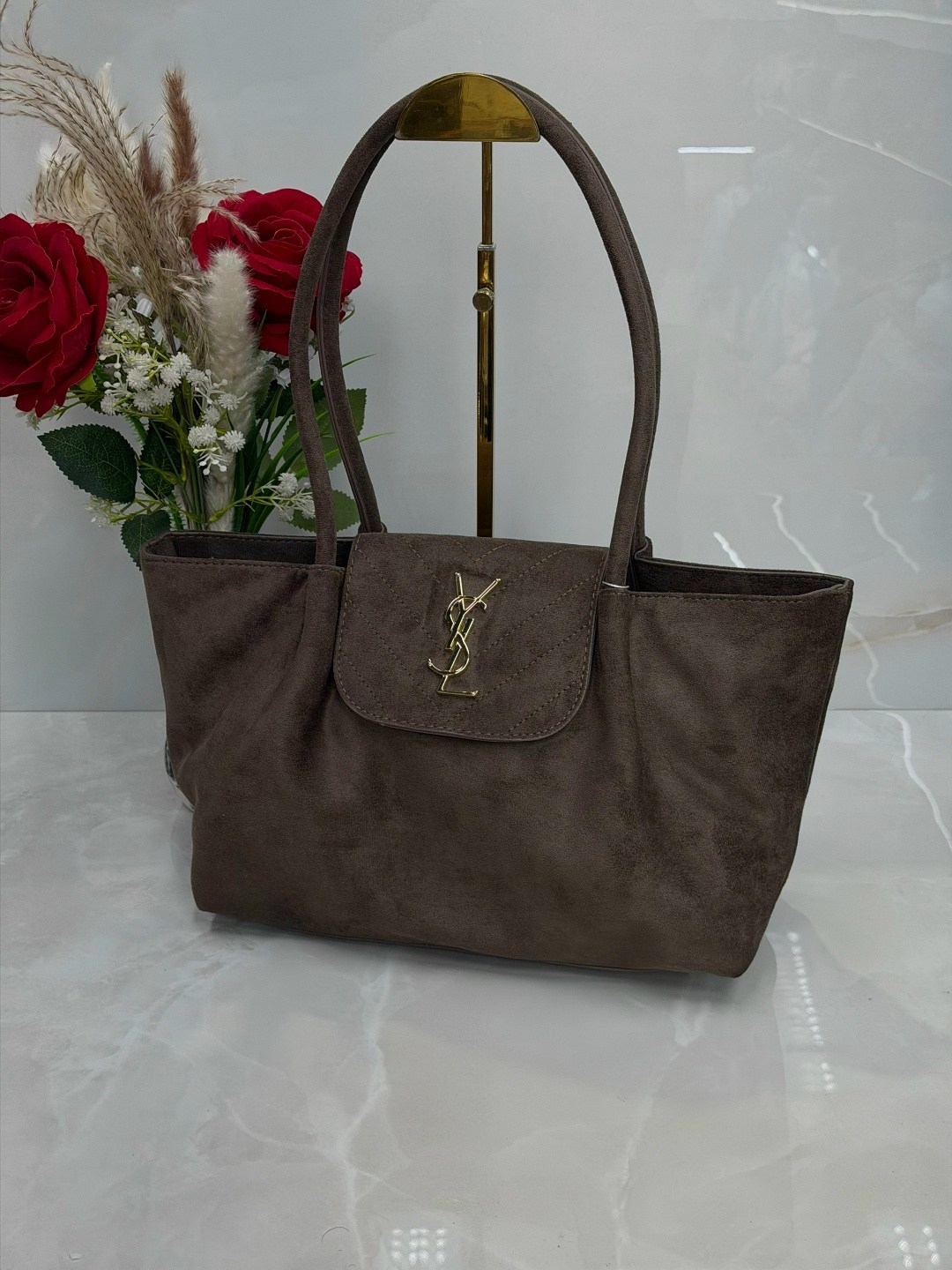 сумка yves saint laurent,сумка saint laurent женская замша бордовая,замшевая сумка,сумка saint laurent,yves saint laurent женская чёрная замшевая сумка 25x13 см