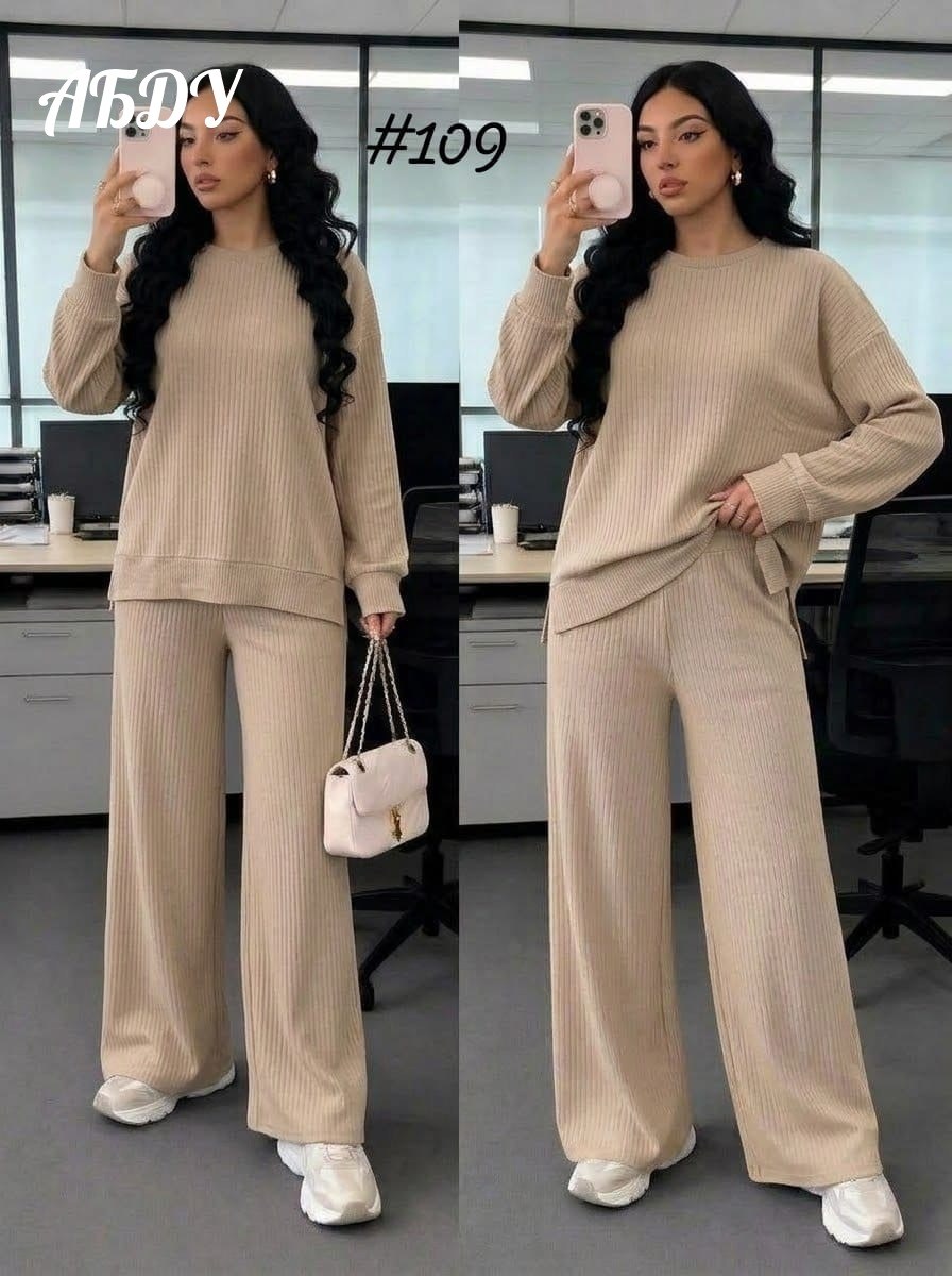 трикотажные костюмы,костюм двойка вязаный оверсайз haianh fashion,трикотажный костюм двойка qu style,повседневный костюм,вязаный брючный костюм