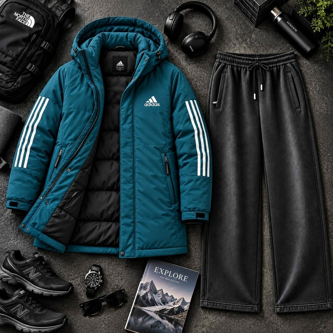куртка зимняя adidas,зимняя мужская куртка,адидас куртка мужская зимняя,удлиненная куртка,пуховик адидас мужской