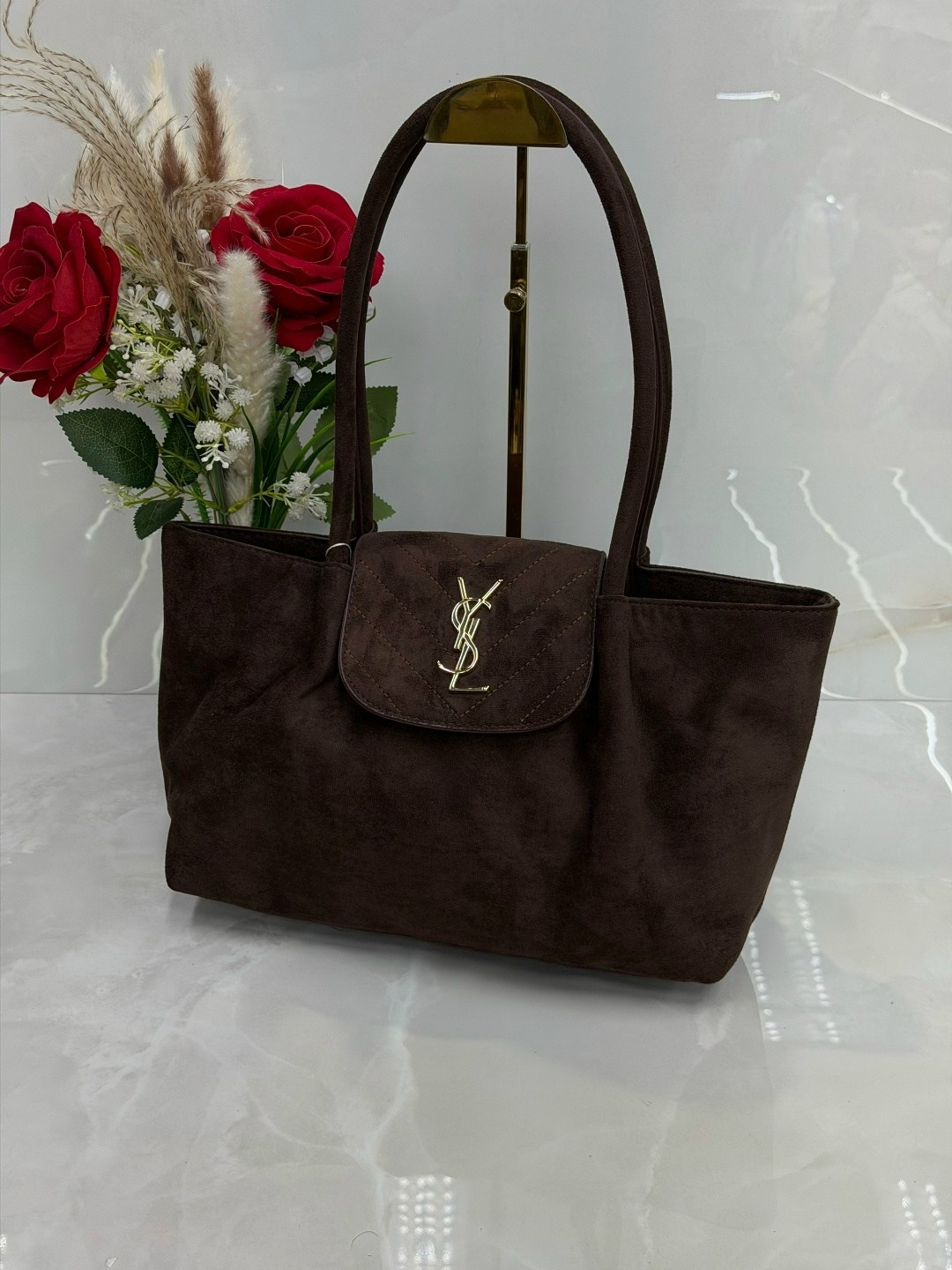 сумка yves saint laurent,сумка saint laurent женская замша бордовая,замшевая сумка,сумка saint laurent,yves saint laurent женская чёрная замшевая сумка 25x13 см
