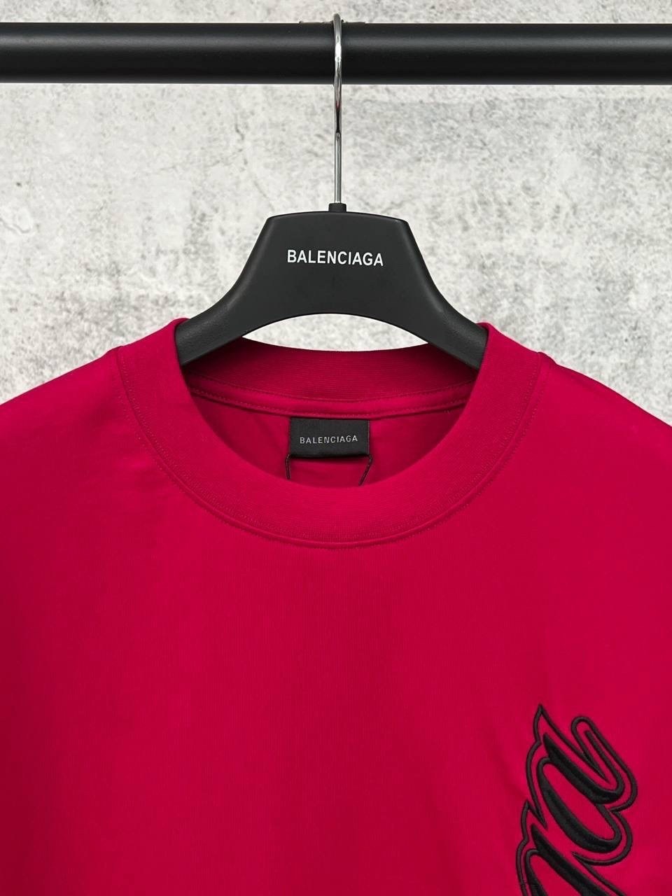 balenciaga футболка,мужской футболки,balenciaga t shirt,красный balenciaga