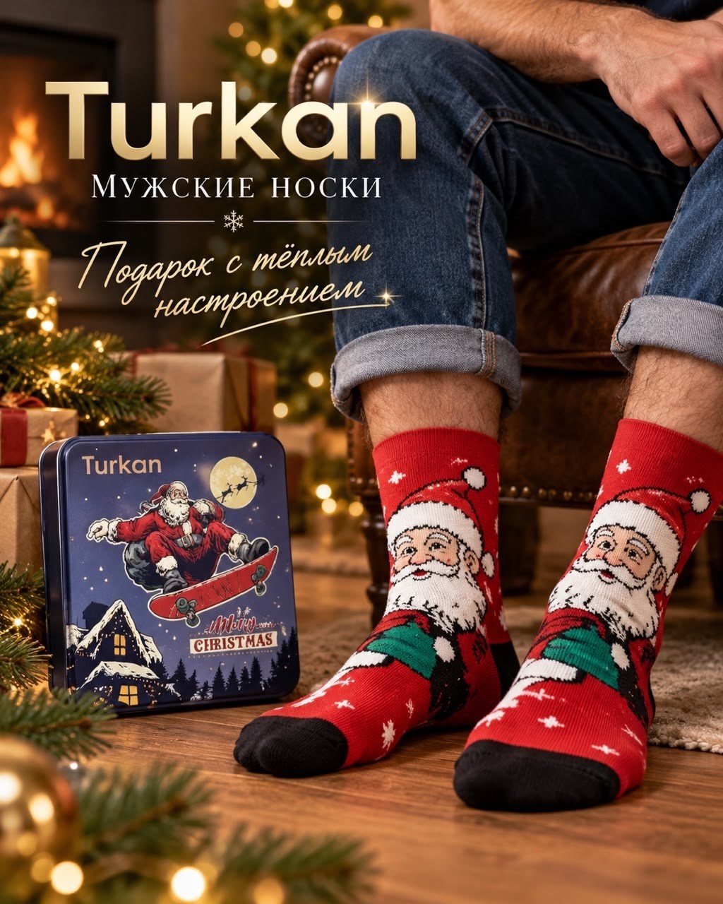 новогодние носки (3 пары) в подарочной коробке turkan,подарочный набор новогодние носки 3 пары,новогодние носки подарочный набор 3 пары turkan,носки новогодние 3 пары в подарочной упаковке turkan,носк