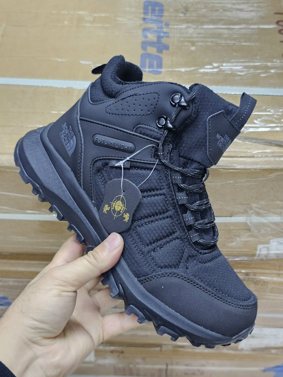 зимние кроссовки the north face,зимние кроссовки the north face арт 4516,зимние кроссовки,зимние мужские кроссовки,кроссовки the north face