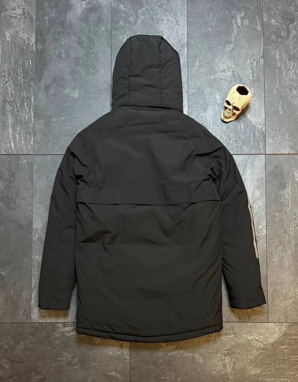 мужская зимняя куртка adidas,куртка зимняя мужская adidas арт. 12241453,куртка зима от фирмы adidas,зимняя куртка парка adidas,куртка adidas зимняя удлиненная