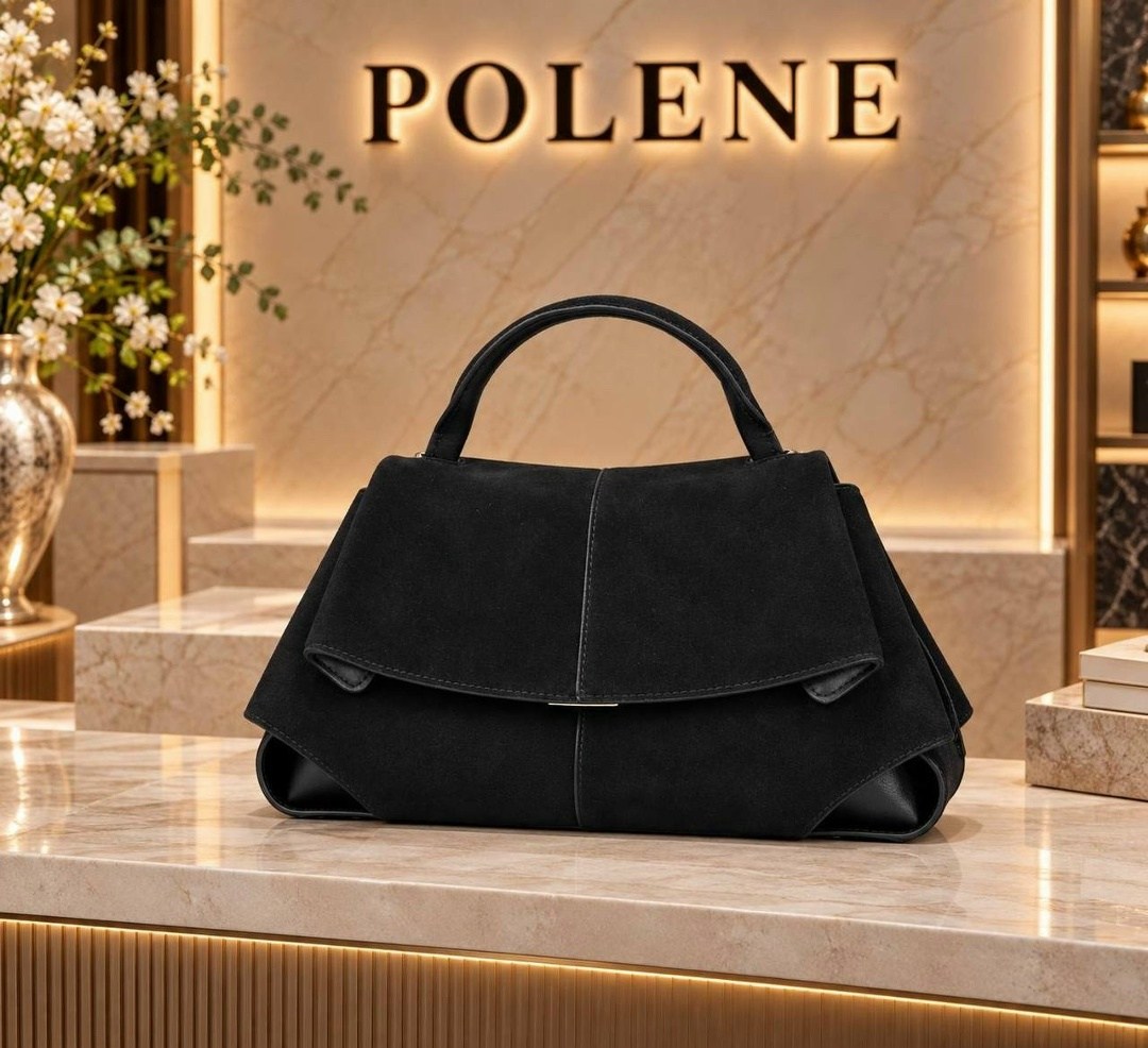 сумка натуральная замша polene,сумка замшевая,сумка polene натуральная замша 30х23,сумка женская из натуральной замши,сумки для женщин