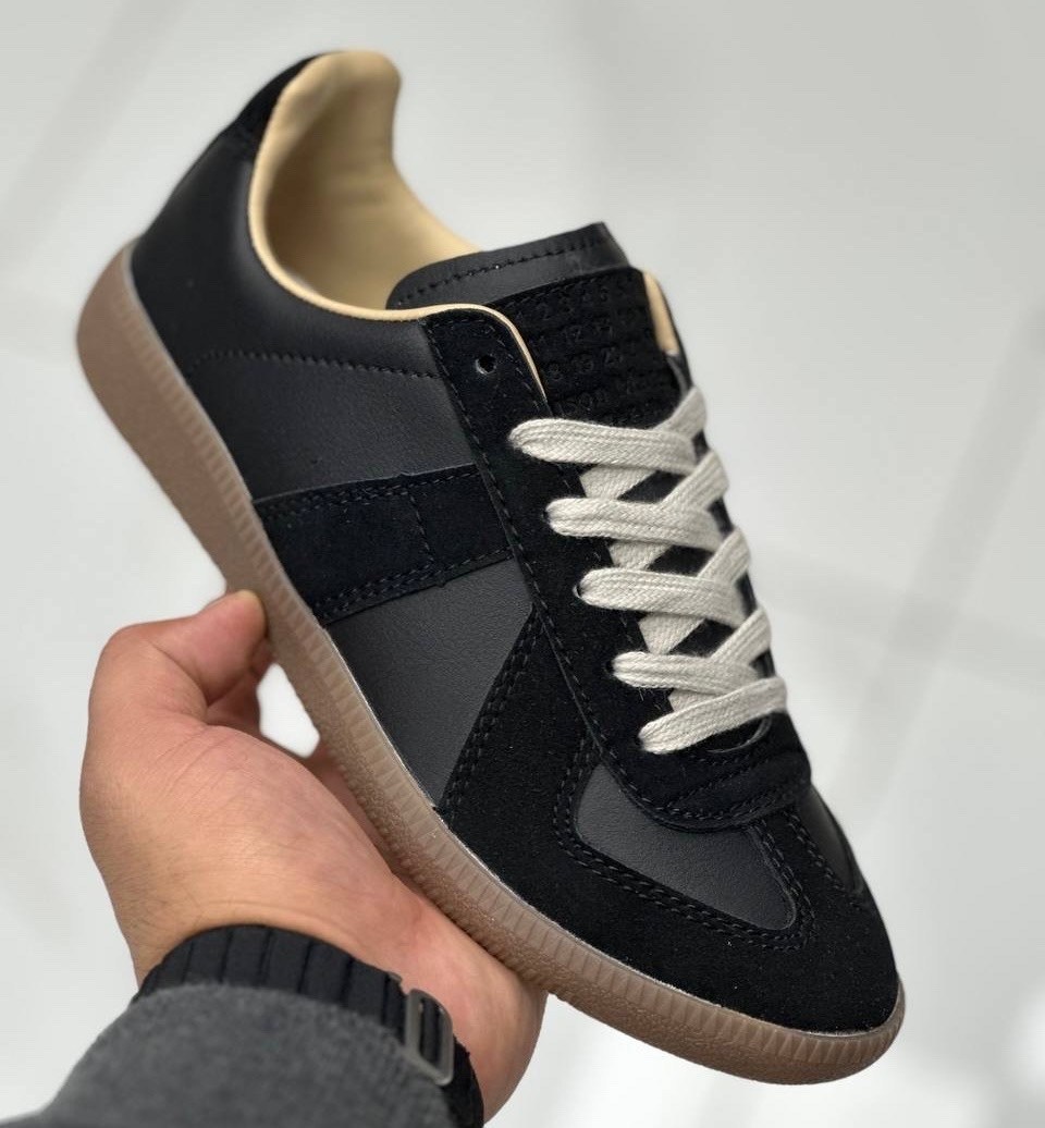 , спортивная,мужской кроссовки,кроссовки maison margiela replica black,кроссовки maison margiela replica