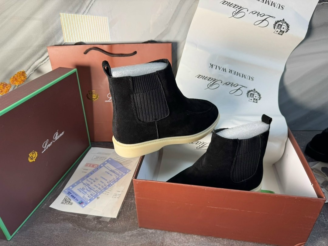 ботинки мужские loro piana,ботинки loro piana,,мужские ботинки loro piana 2026 черные замшевые,мужские ботинки