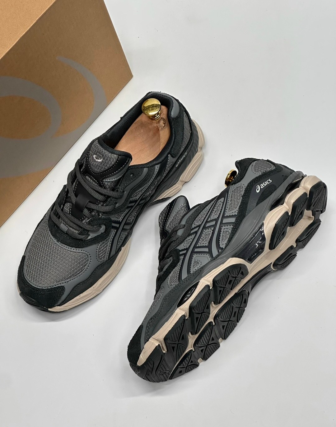 мужские кроссовки asics,кроссовки asics gel-nyc,кроссовки asics,кроссовки asics gel,спортивные кроссовки asics gel nyc asics цвет серый черный