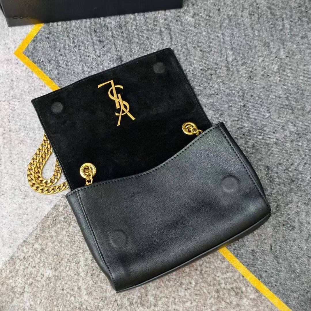 сумка yves saint laurent,saint laurent сумка на плечо,сумка женская ysl,сумка saint laurent medium kate chain неро,saint laurent