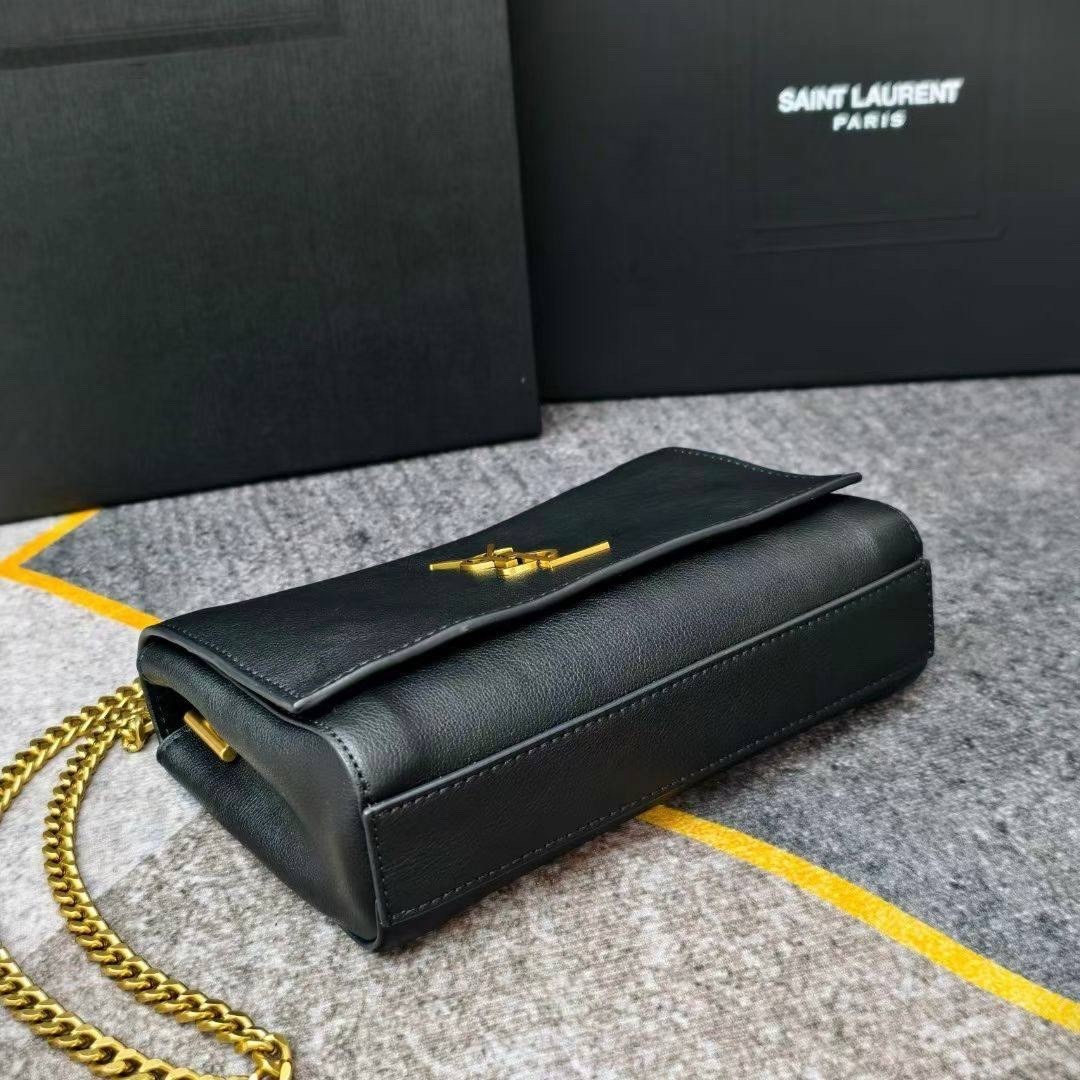 сумка yves saint laurent,saint laurent сумка на плечо,сумка женская ysl,сумка saint laurent medium kate chain неро,saint laurent