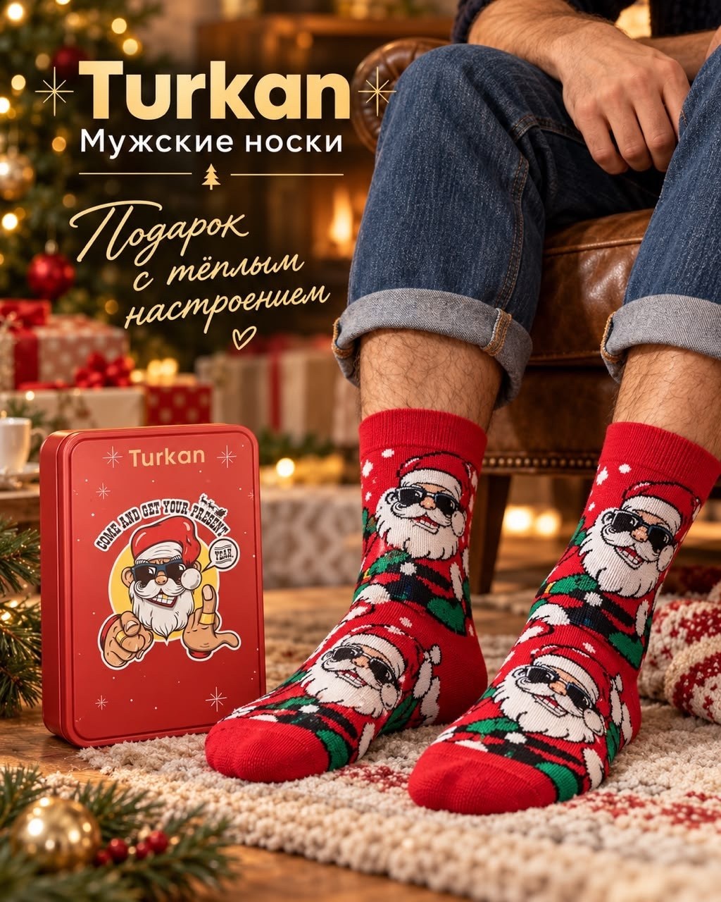 новогодние носки (3 пары) в подарочной коробке turkan,подарочный набор новогодние носки 3 пары,новогодние носки подарочный набор 3 пары turkan,носки новогодние 3 пары в подарочной упаковке turkan,носк