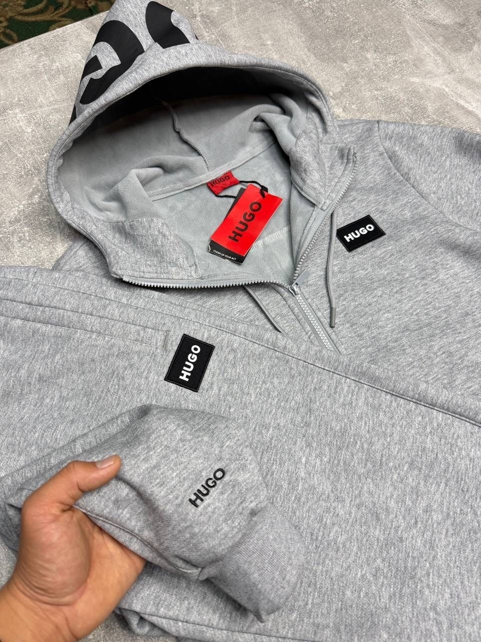 кофта на флисе,спортивный костюм hugo boss,костюм на флисе,толстовка,толстовка мужская