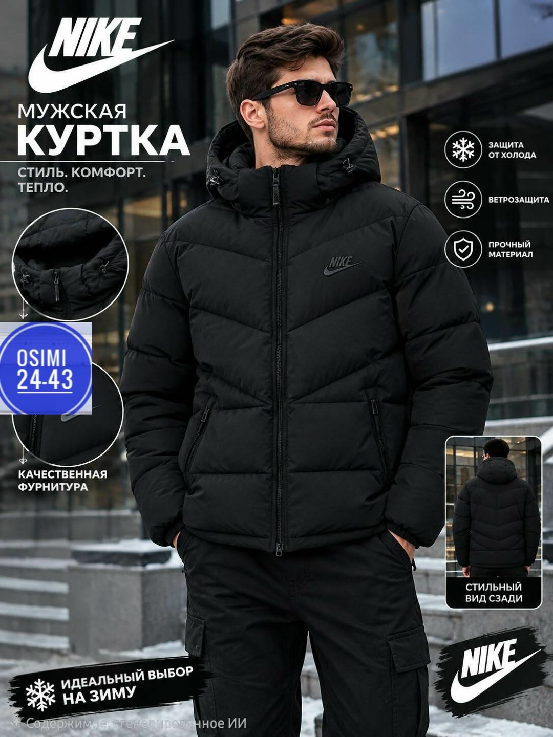 куртка мужская nike капюшон черный,куртка nike jordan мужская зимняя пуховик спортивный,куртка мужская nike,куртка nike,пуховик мужской nike
