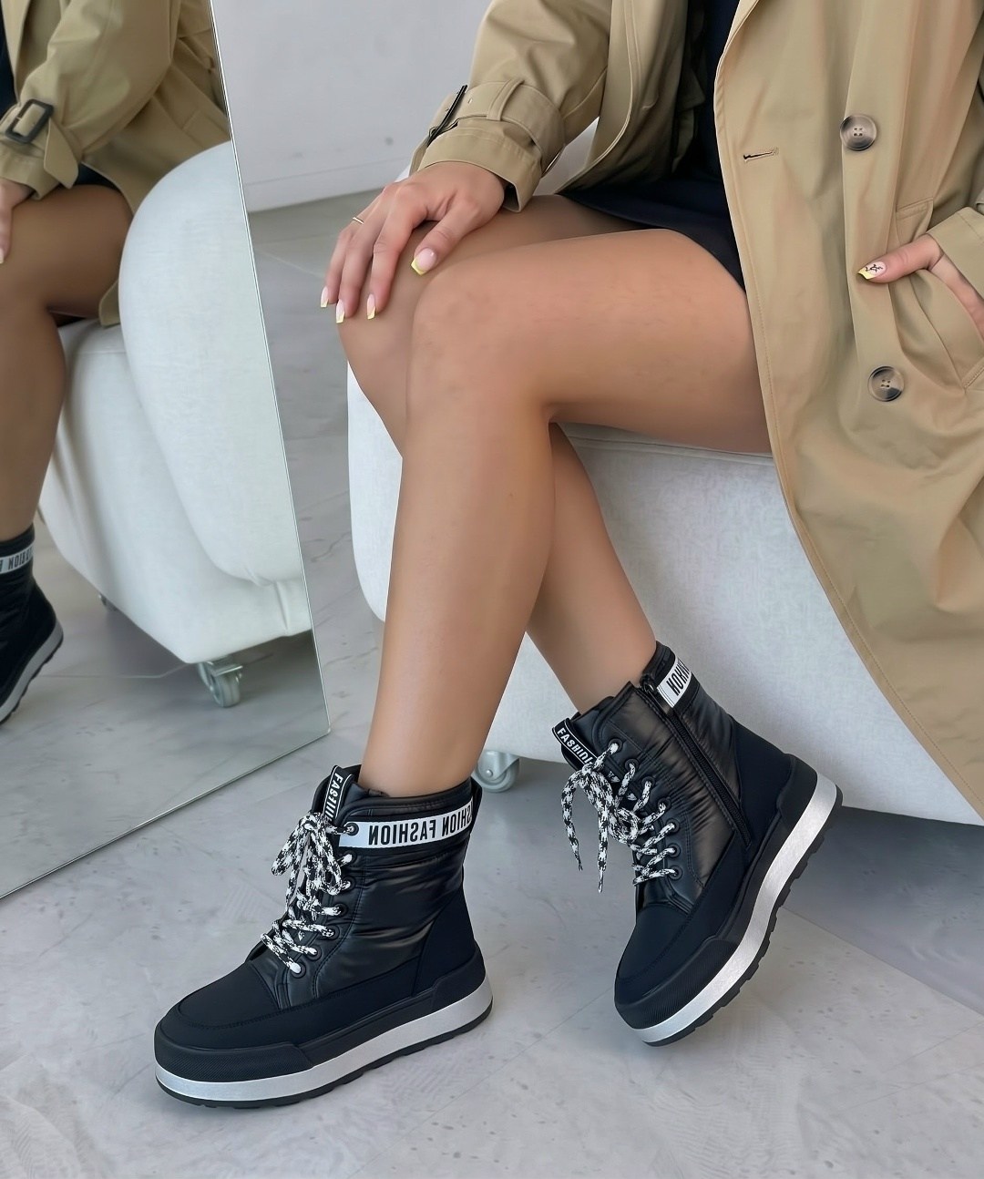 ,дутики prada,зимние женские дутики,дутики,зимняя