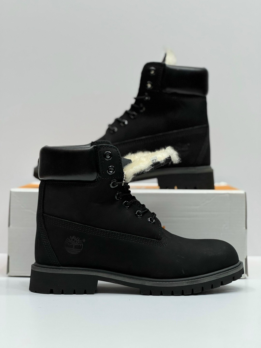зимние ботинки timberland 6 inch premium черные,ботинки timberland зимние,timberland ботинки мужские,ботинки timberland зимние черные с мехом,