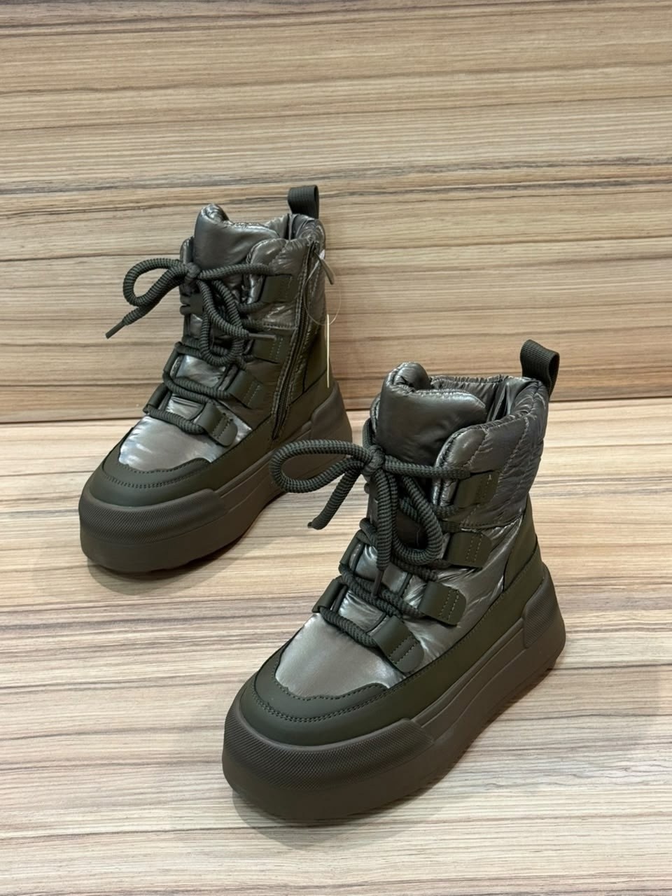 дутики женские tendance aj1489-5-6 серые 40 eu,,дутики женские,дутики, дутики