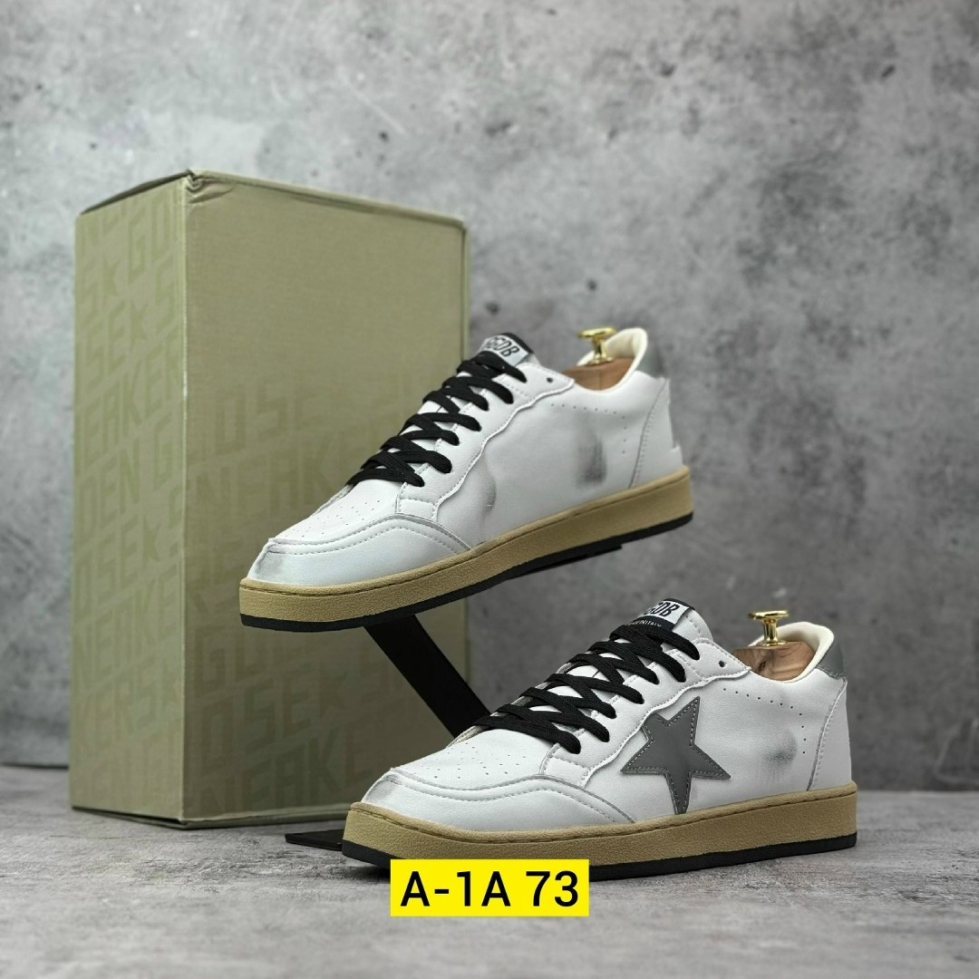 кроссовки golden goose,кроссовки,спортивная ,мужские кеды,кеды golden goose stardan black/white