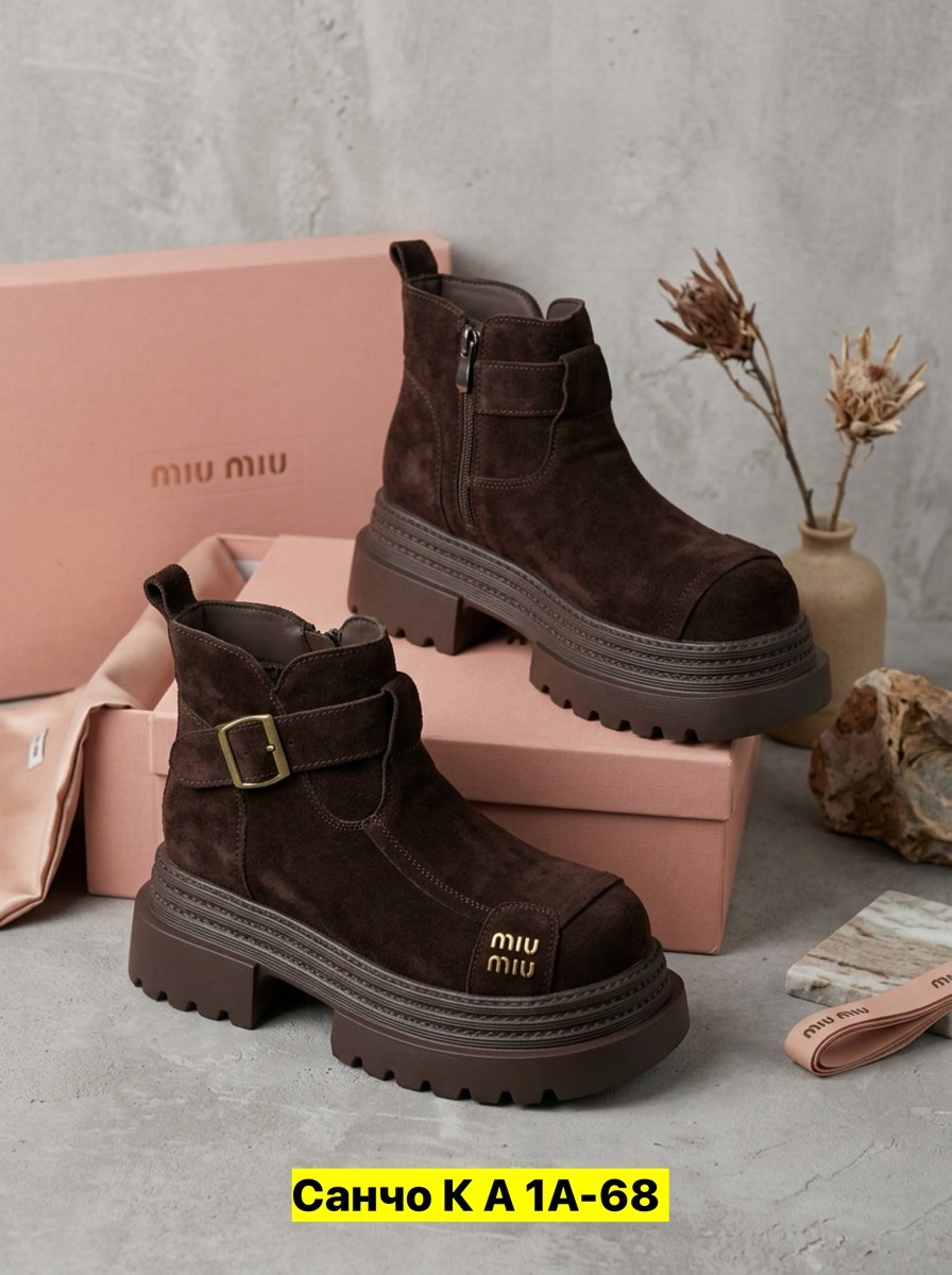 ,женские ботинки, женская,ботинки miu miu,ботиночки