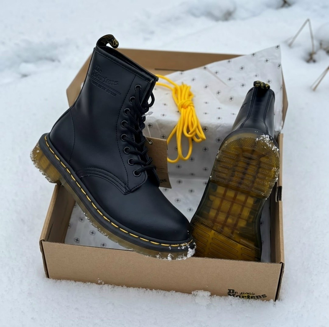 ,ботинки dr. martens,ботинки dr martens 1460,ботинки dr,ботинки dr.martens 1460 greasy 11822003 кожаные черный