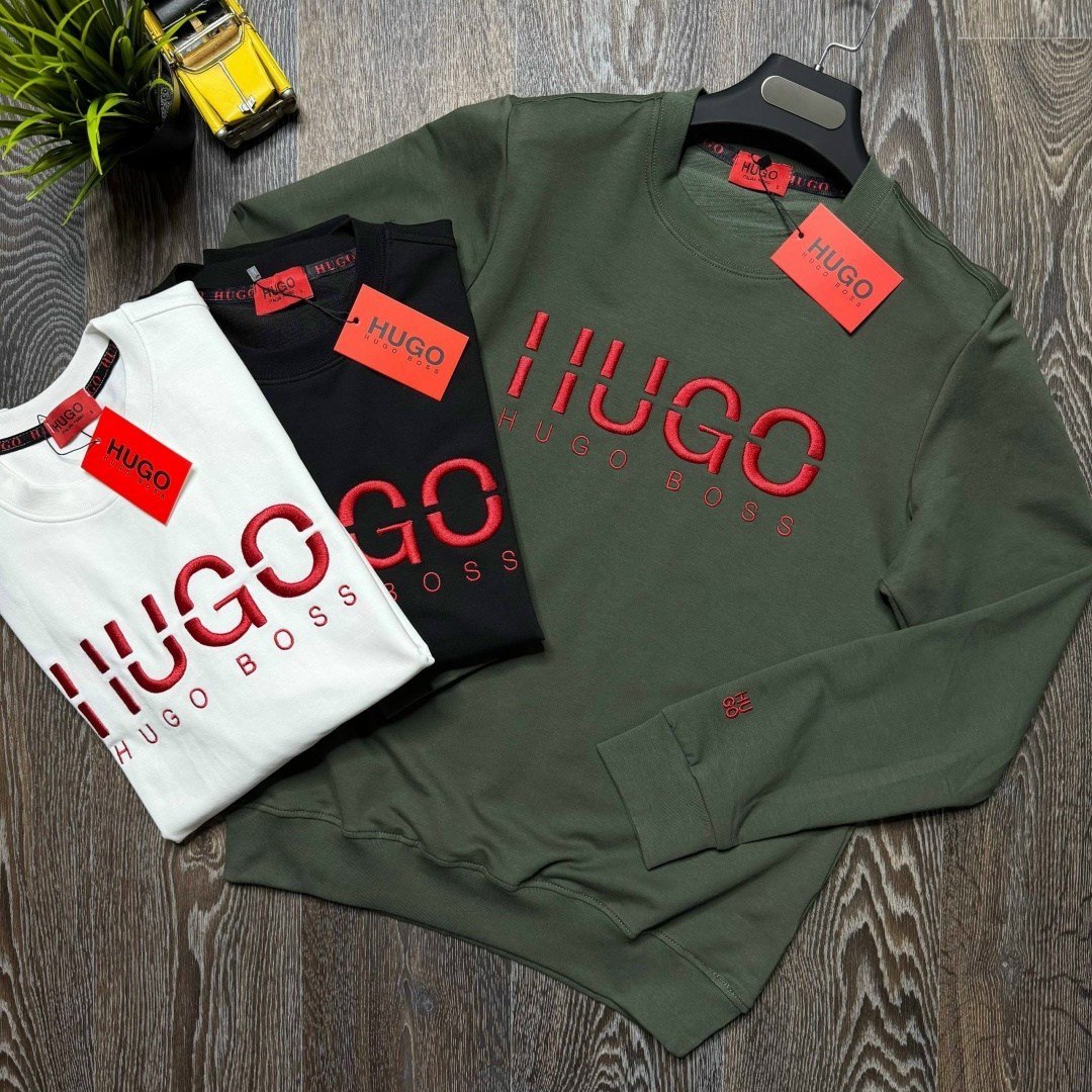 зеленый свитшот,свитшот hugo boss,свитшот мужская,свитшот толстовка,стильный свитшот
