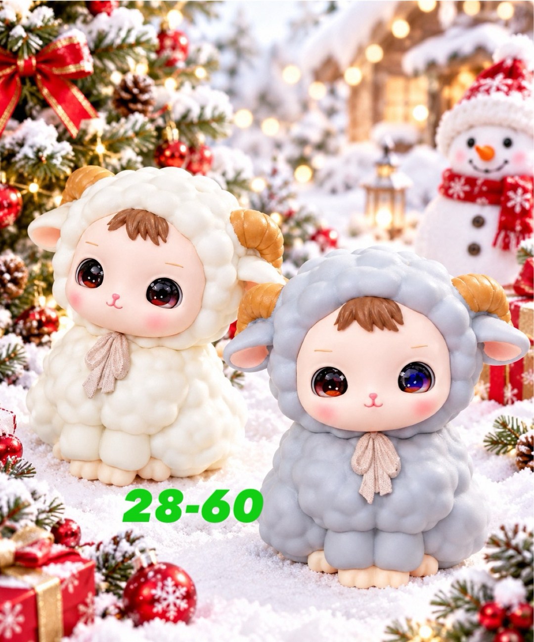 фигурка овечка,игрушка,рождественская фигурка,новогодние фигурки,новогодние сувениры