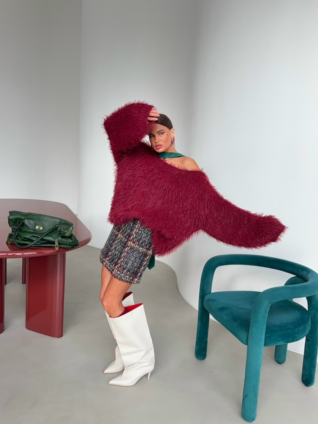 женская кофта,кардиган кофта,пушистый свитер мягкий травка плюшевый cc home,кофта пушистая,свитер пушистый вязаный