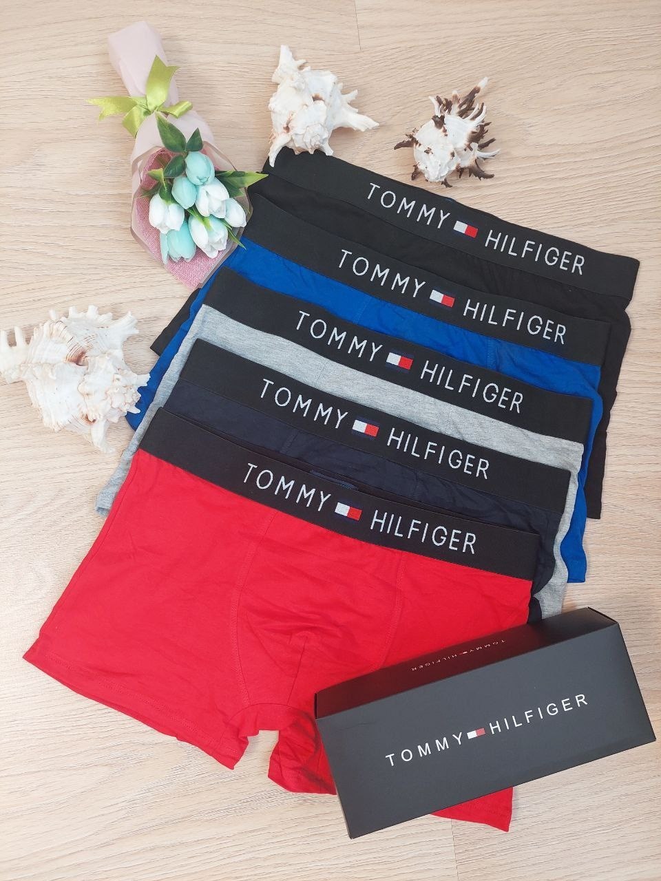 набор мужских трусов tommy hilfiger,комплект трусов мужские боксеры,мужские трусы tommy hilfiger,набор мужских трусов,комплект трусов мужских