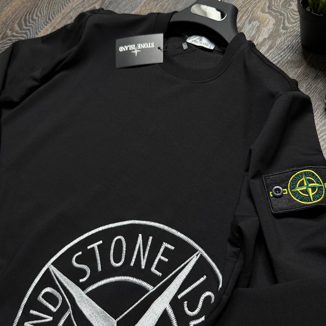 свитшот stone island мужской,стон айленд свитшот,свитшот stone island,свитшот stone island черный,стон айленд кофта