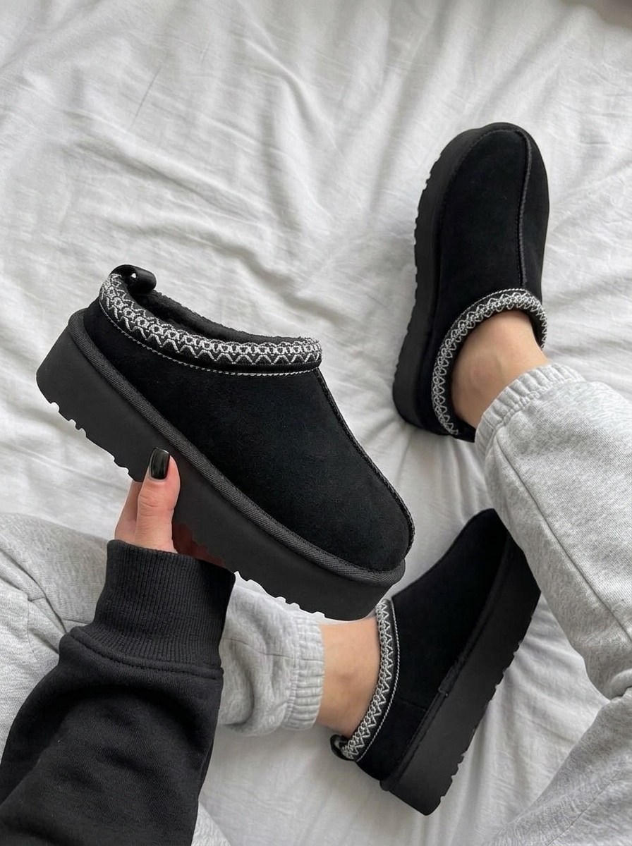 ,угги женские,угги женские ugg,мокасины женские из натуральной замши,угги-мокасины замшевые натуральные зимние черные размер 36