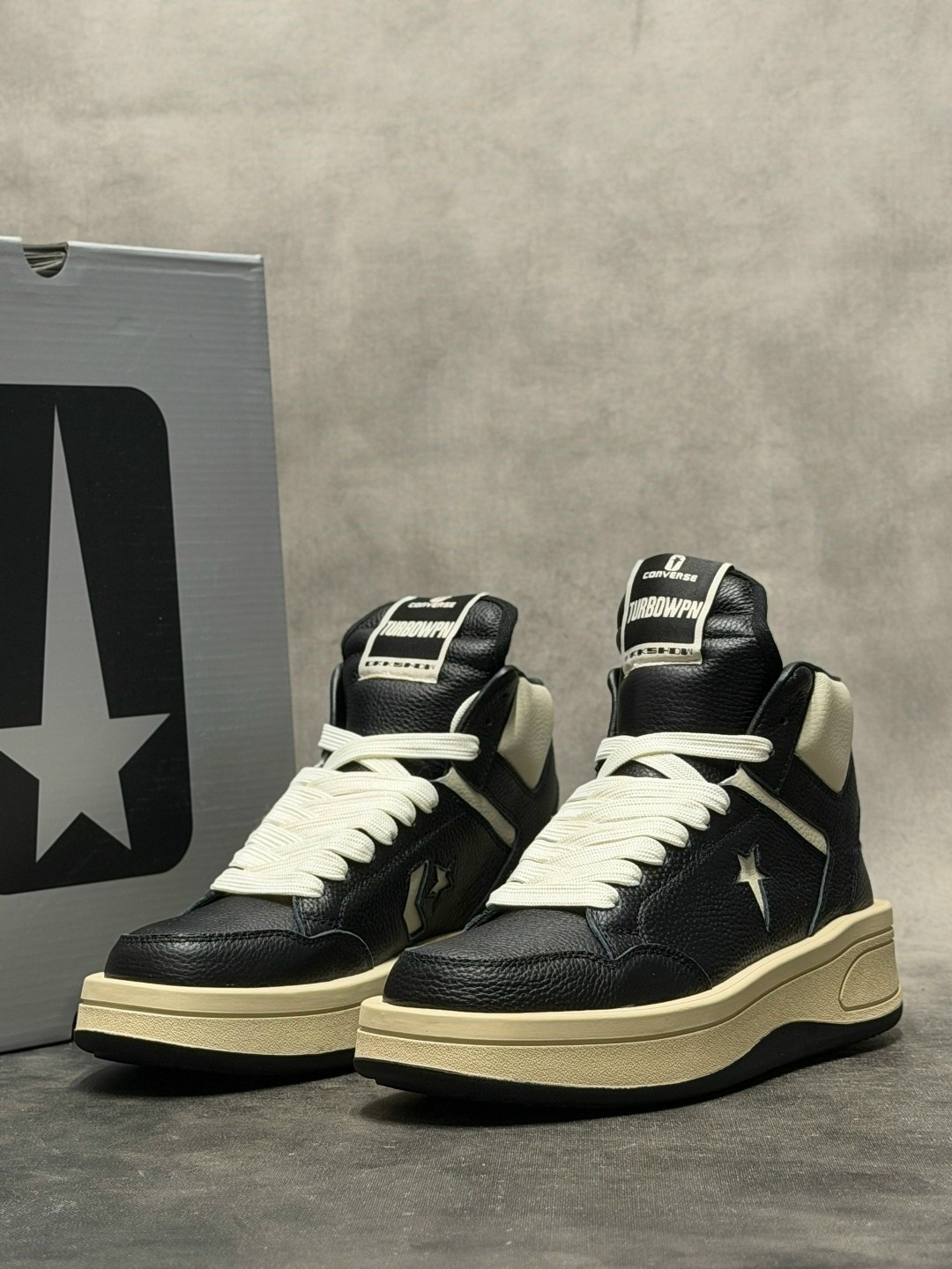 высокие кроссовки converse x rick owens drkshdw turbowpn high кремовый,converse кроссовки,кроссовки,высокие кроссовки,высокие кроссовки converse x rick owens drkshdw
