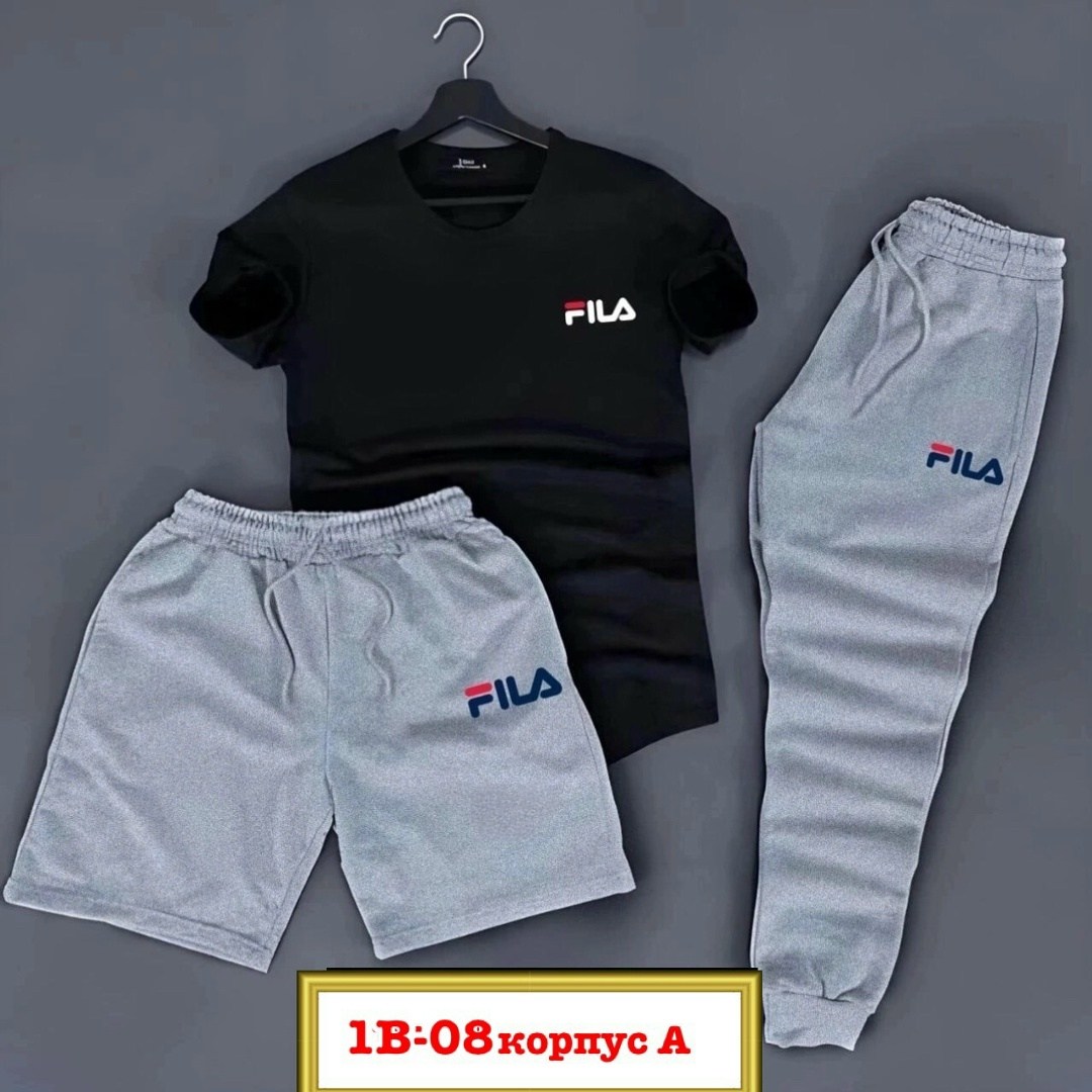 мужской спортивный костюм,спортивный костюм fila,комплект спортивного костюма,летний спортивный костюм мужской,спорт костюм