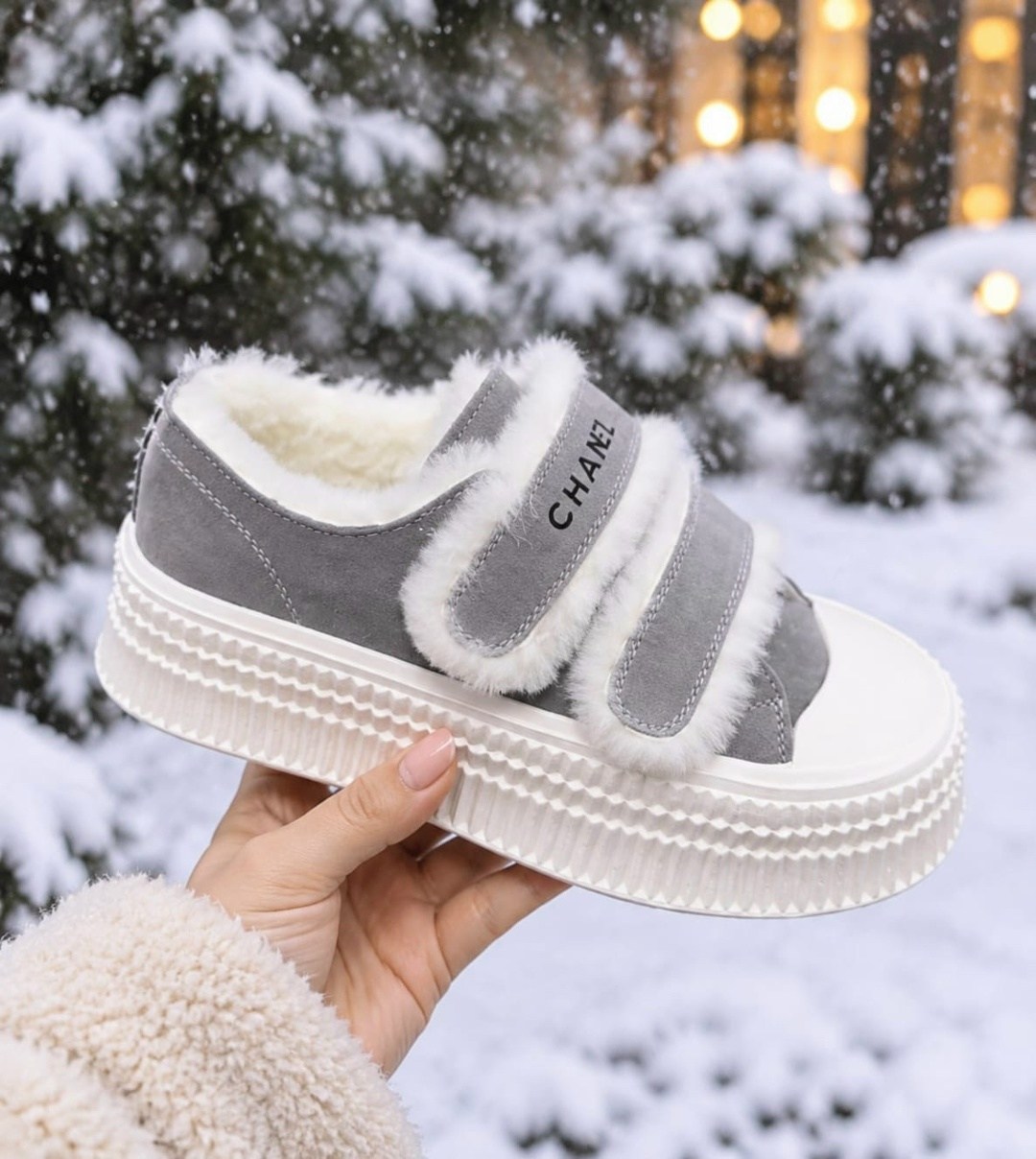 кроссовки женскиe,,женская ,брендовые кеды ugg на толстой подошве с мехом,меховые женские кроссовки на платформе