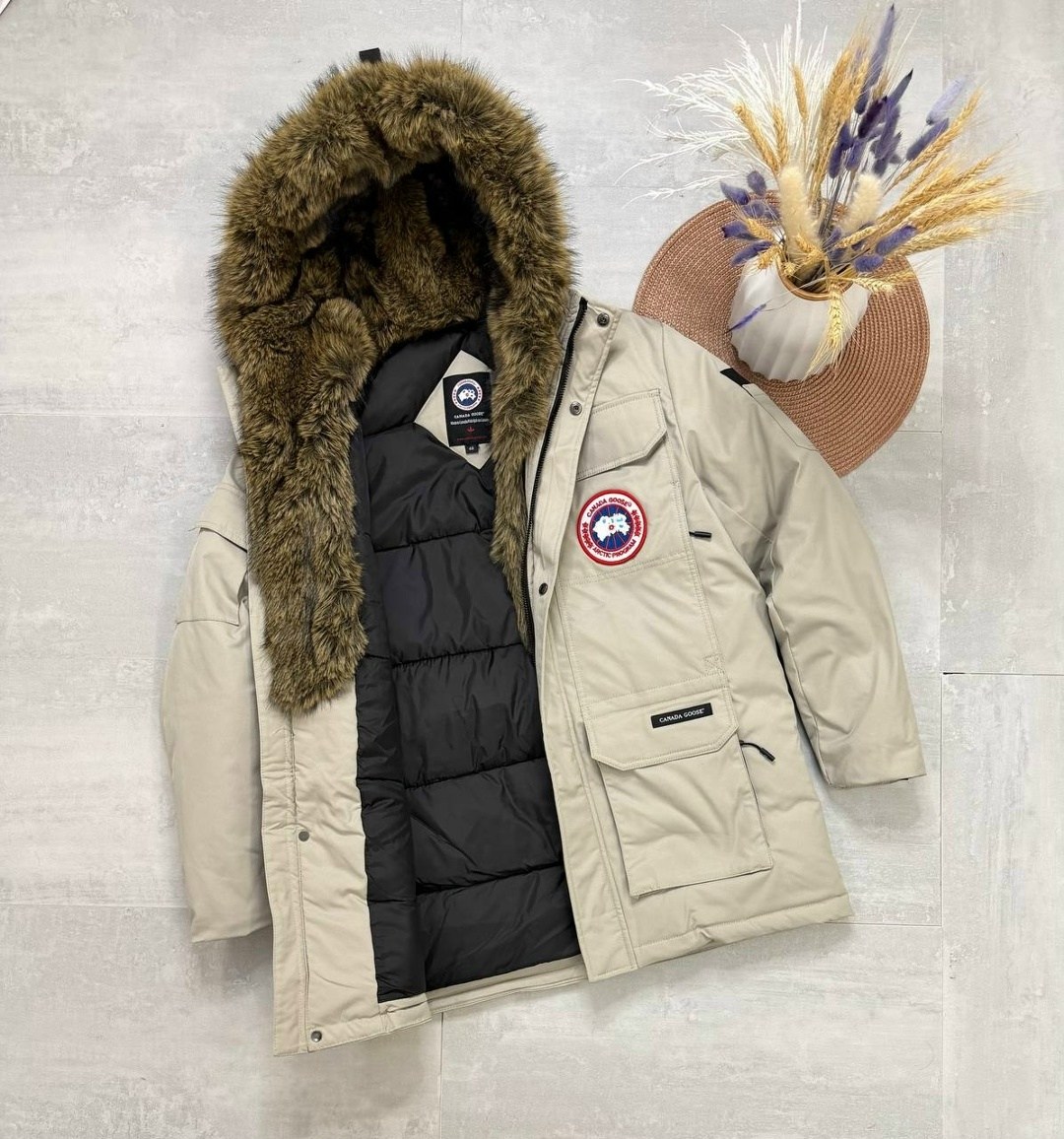 canada goose мужская парка expedition khaki,куртка зимняя canada goose,зимняя куртка,мужская зимняя куртка,canada goose expedition parka