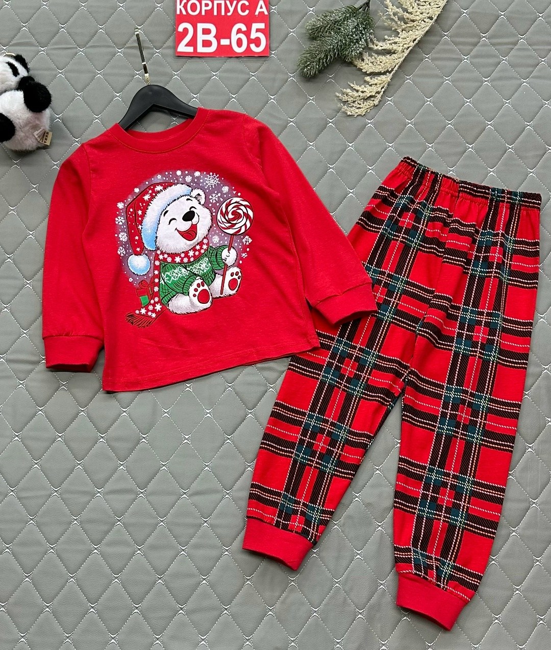 детская новогодняя пижама happy fox,детская новогодняя пижама happyfox,пижама новогодняя детская,пижама babycollection new year collection,пижама со штанами детская новогодняя хлопок happyfox