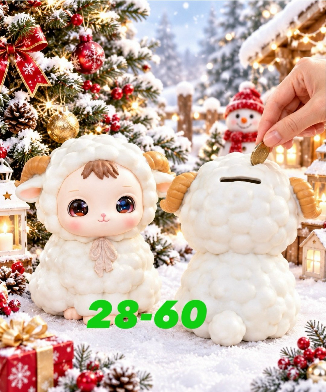 фигурка овечка,игрушка,рождественская фигурка,новогодние фигурки,новогодние сувениры