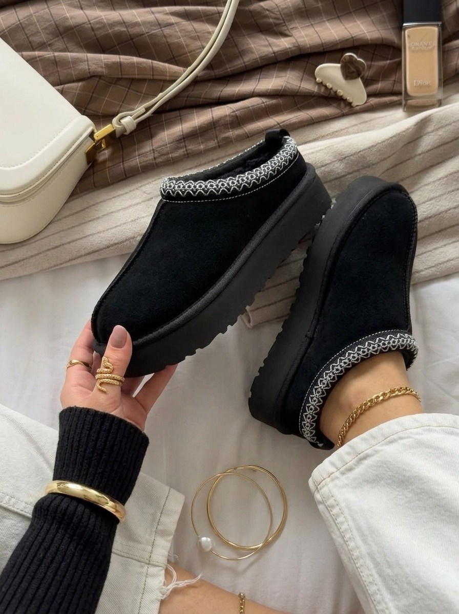 ,угги женские,угги женские ugg,мокасины женские из натуральной замши,угги-мокасины замшевые натуральные зимние черные размер 36