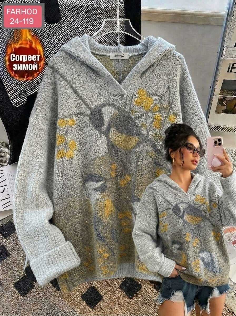 кофта женская,женская теплая кофта,свитер женский кофта,,кофта с капюшоном женская