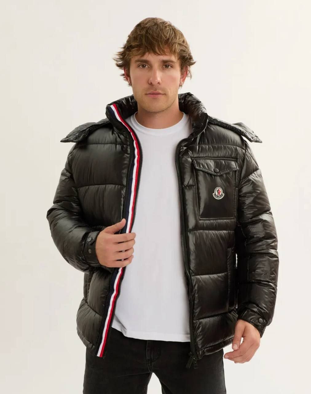 black montbeliard down jacket moncler,мужская куртка монклер,куртки мужская зимняя,монклер пуховик мужской,moncler maya down filled puffer jacket